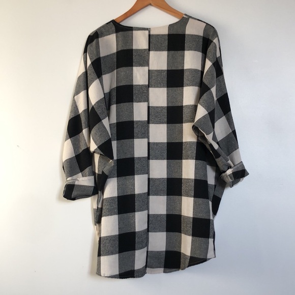 Handmade Buffalo Plaid Blazer 🦬 - Picture 5 of 6